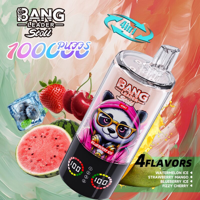 BANG LEADER STOLL 100K | 4-in-1 100000 puffs, 34mL, rechargeable, bulk disposable vape - Image 8