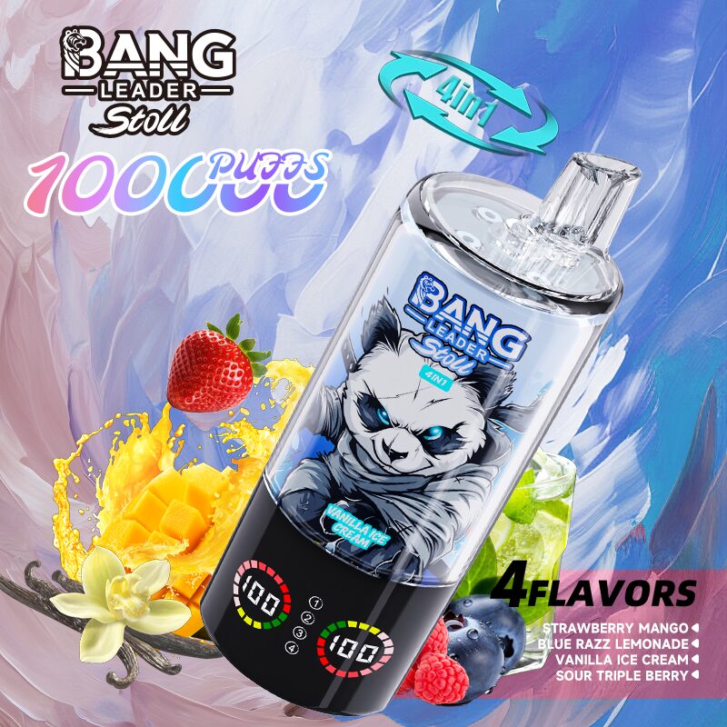 BANG LEADER STOLL 100K | 4-in-1 100000 puffs, 34mL, rechargeable, bulk disposable vape - Image 4