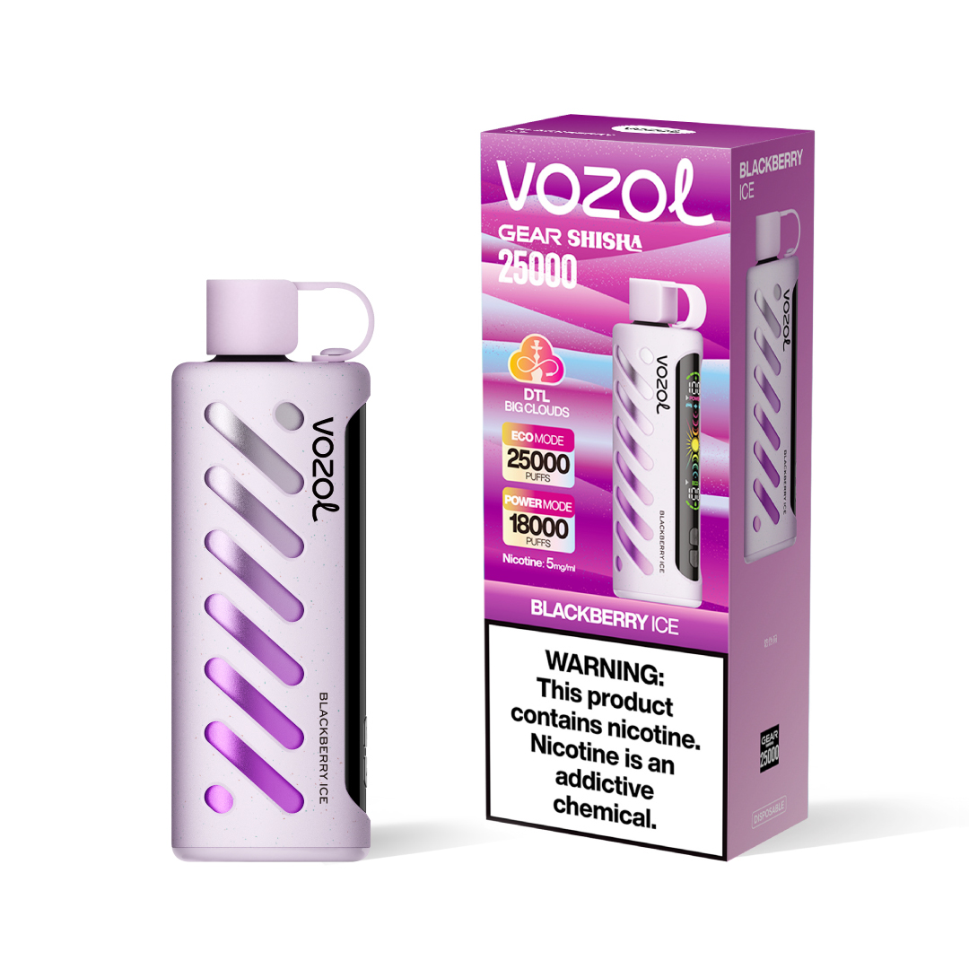 Vozol GEAR SHISHA 25000 | 25k dual mode 25000 puffs, smart screen bulk disposable vape - Image 30