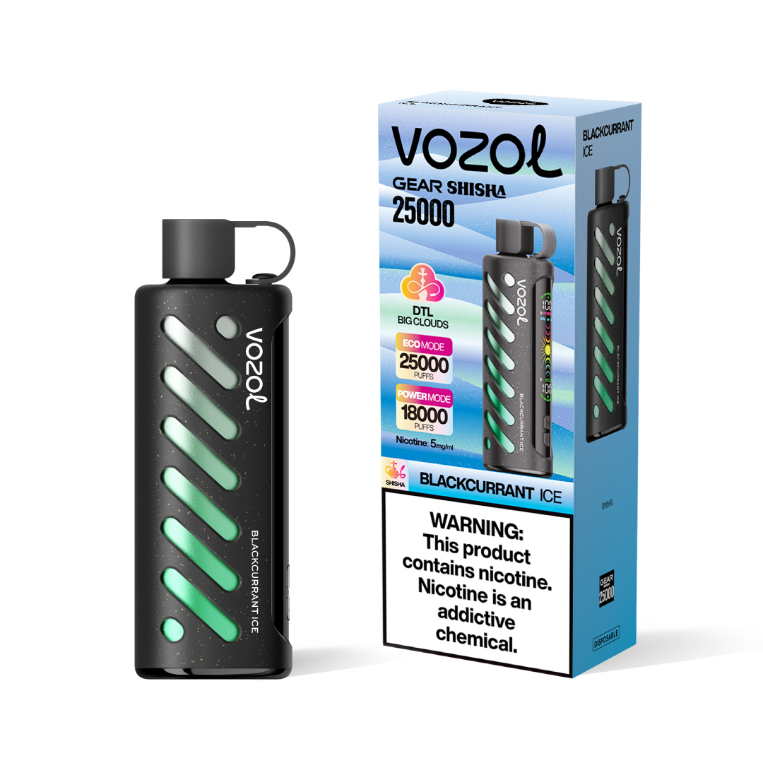 Vozol GEAR SHISHA 25000 | 25k dual mode 25000 puffs, smart screen bulk disposable vape - Image 29