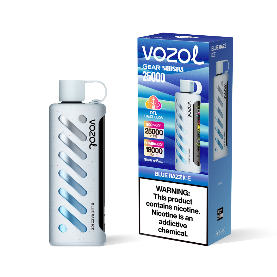 Vozol GEAR SHISHA 25000 | 25k dual mode 25000 puffs, smart screen bulk disposable vape - Image 27