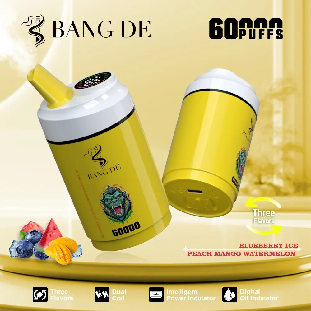 Bang DE 60000 | 3-in-1 60k puffs triple flavor bulk disposable vape - Image 3