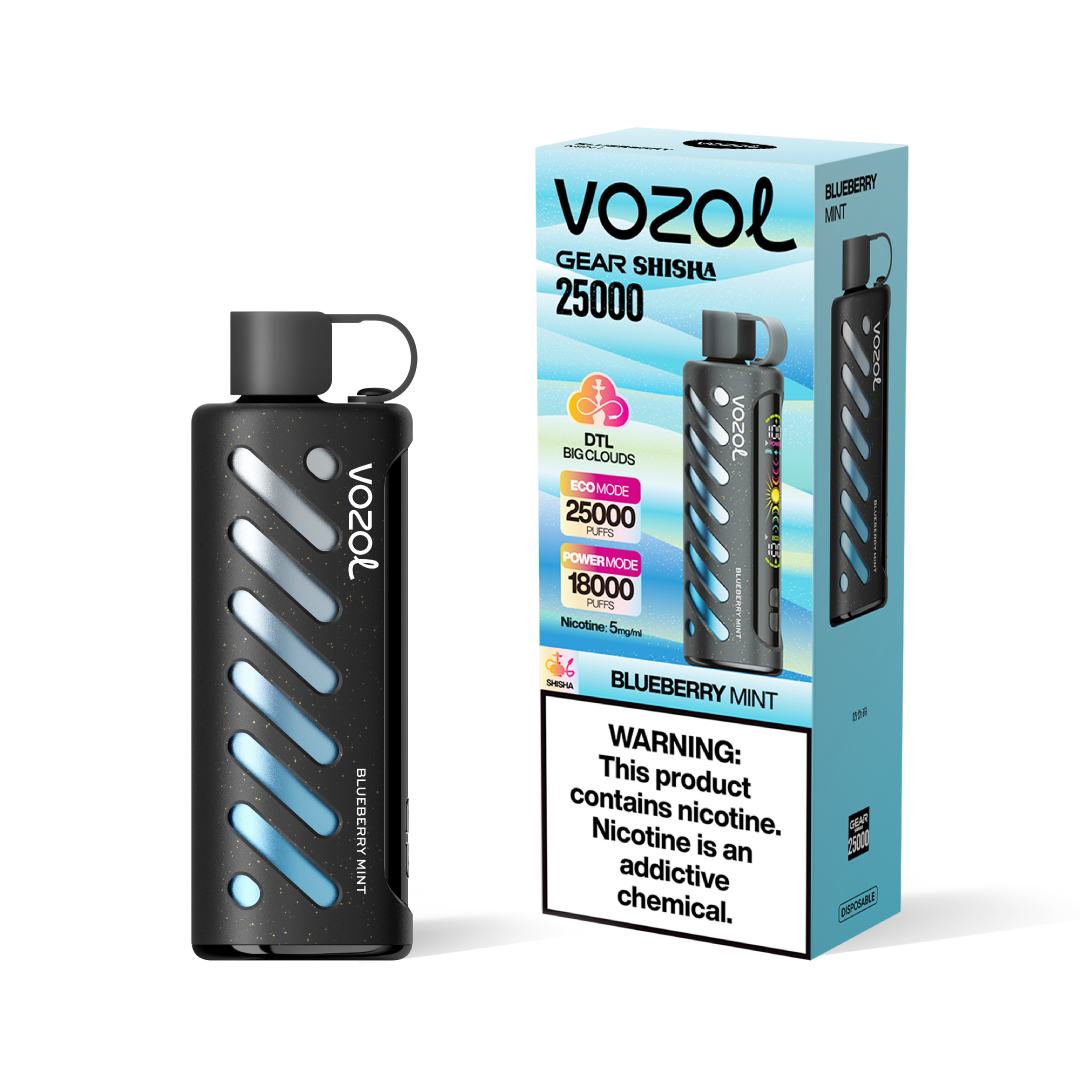 Vozol GEAR SHISHA 25000 | 25k dual mode 25000 puffs, smart screen bulk disposable vape - Image 25
