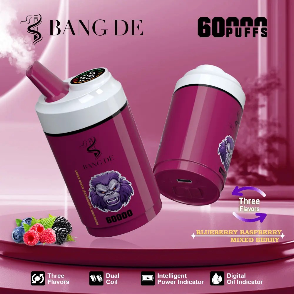 Bang DE 60000 | 3-in-1 60k puffs triple flavor bulk disposable vape - Image 5