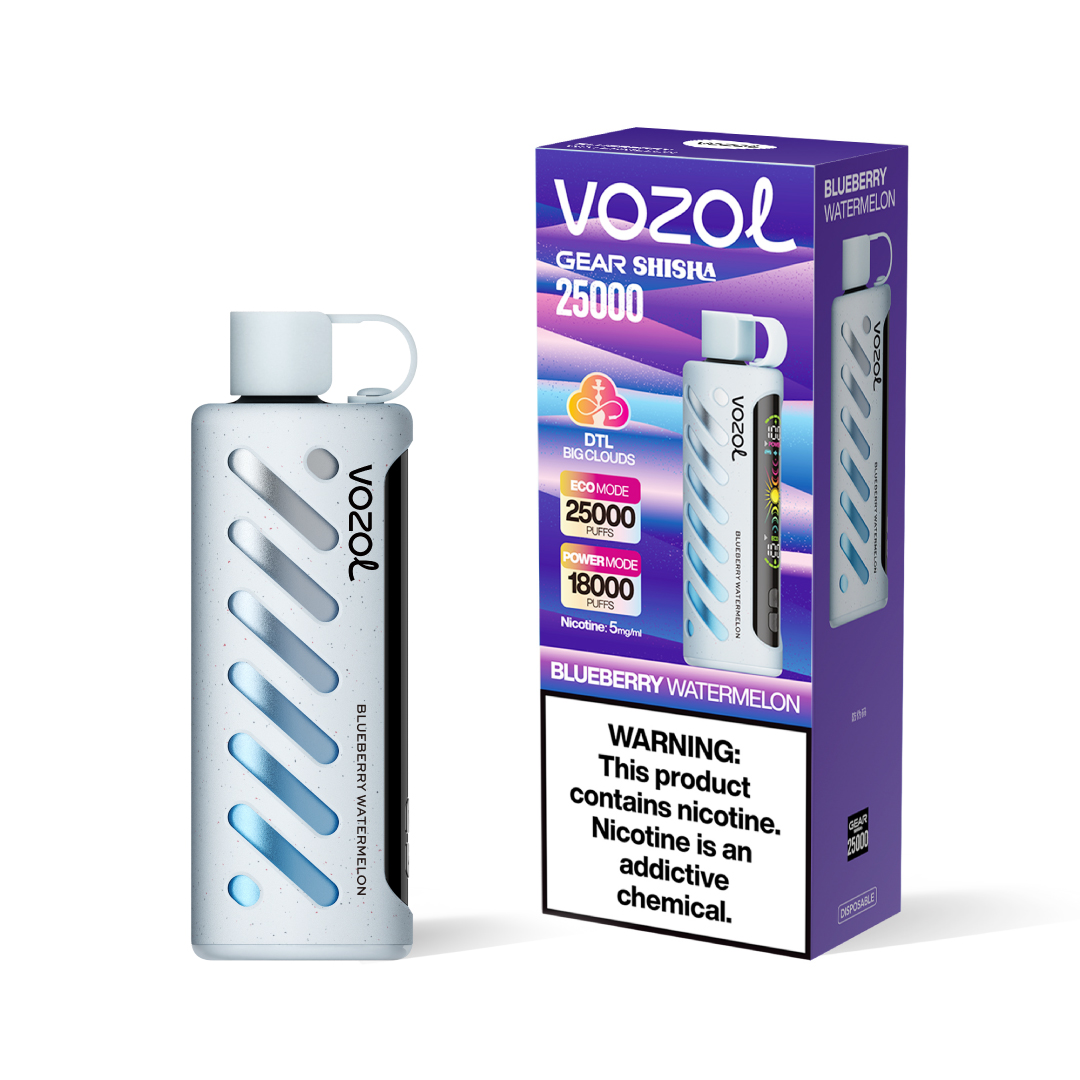 Vozol GEAR SHISHA 25000 | 25k dual mode 25000 puffs, smart screen bulk disposable vape - Image 24