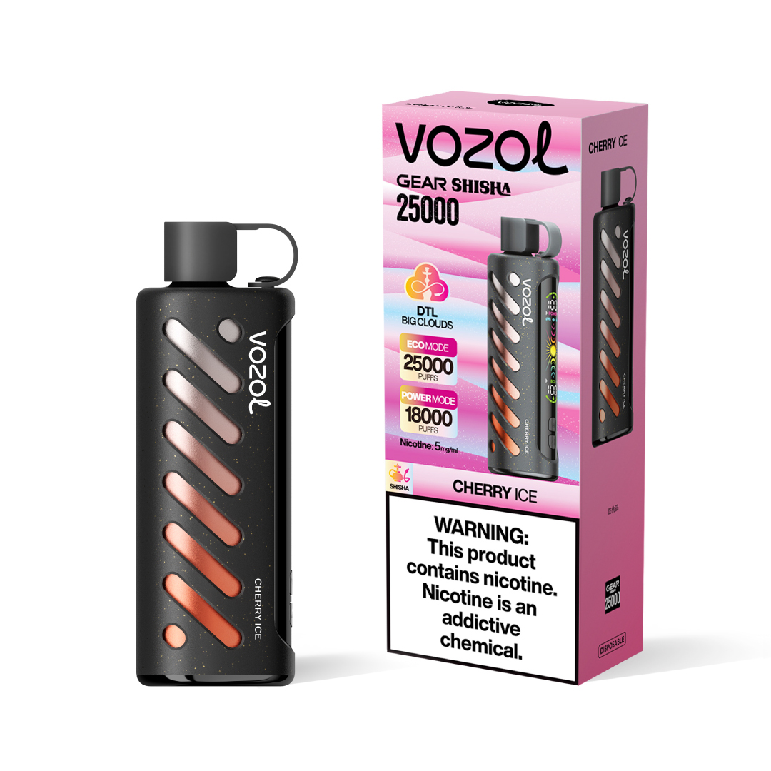 Vozol GEAR SHISHA 25000 | 25k dual mode 25000 puffs, smart screen bulk disposable vape - Image 22