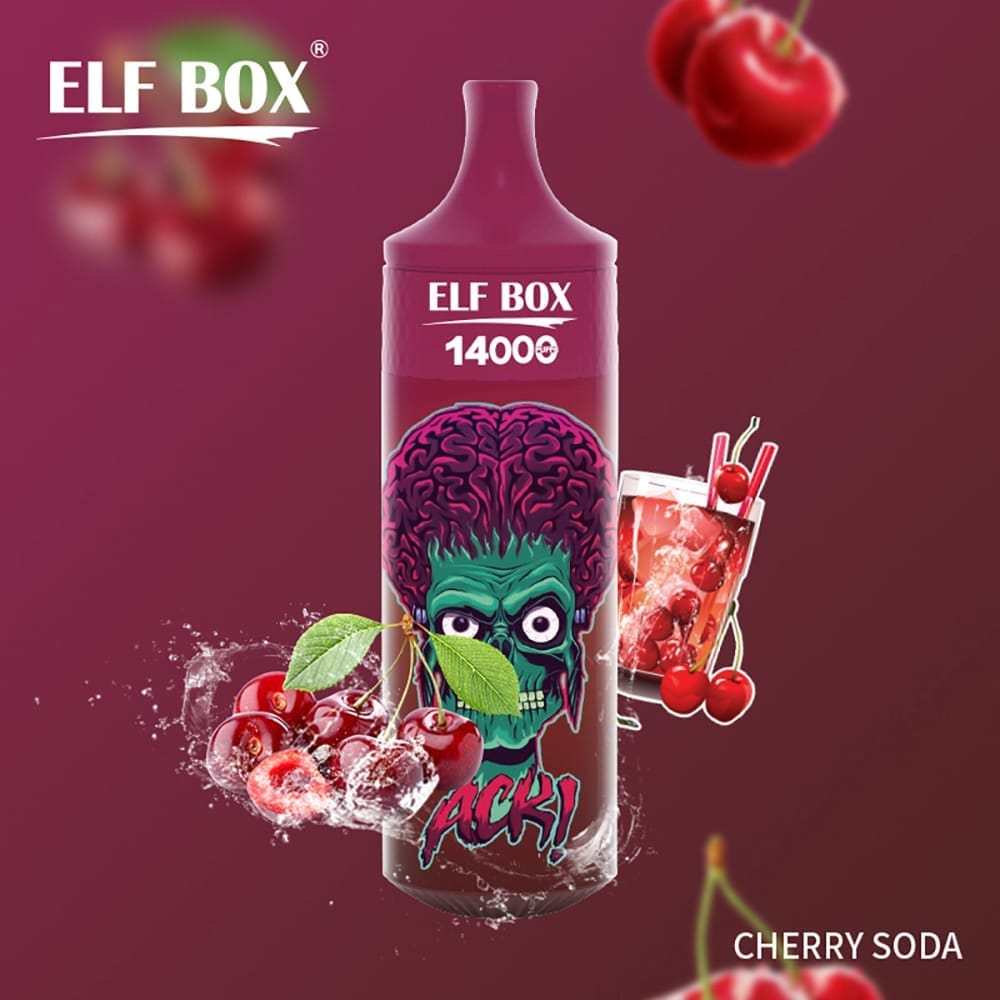 ELF BOX RGB 14000 Puffs | 25mL, LED light, bulk disposable vape - Image 3