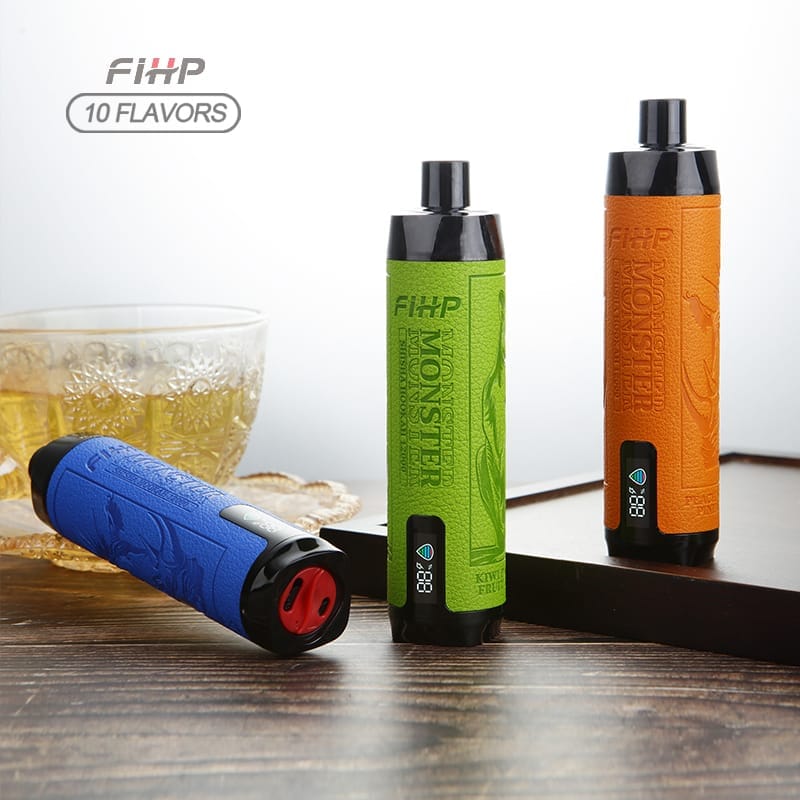 FIHP Shisha Hookah 12000 Puffs | 0.6% nicotine, bulk disposable vape - Image 4