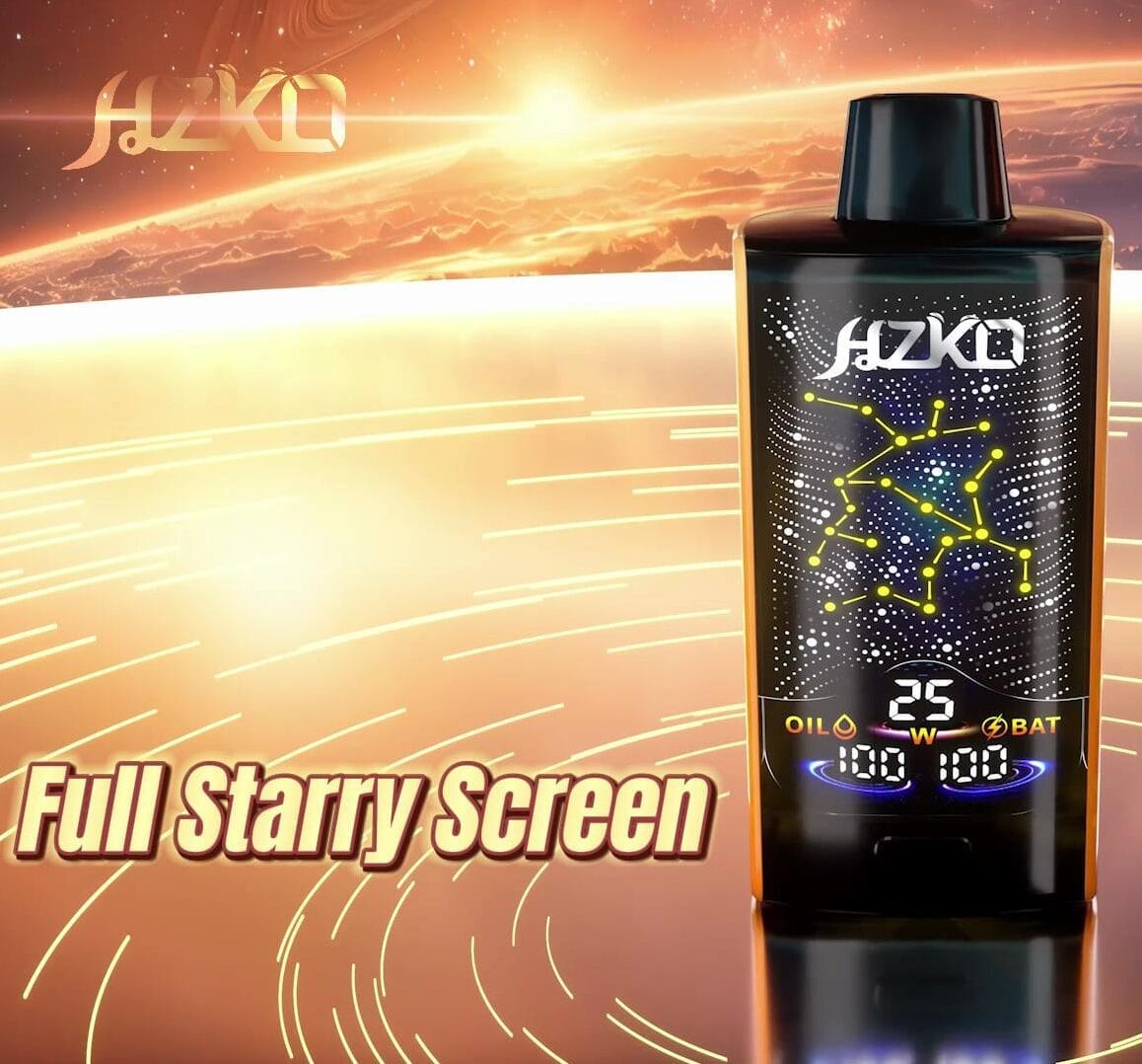 HZKO Supernova 25000 Puffs | 0%-5% nicotine, bulk disposable vape