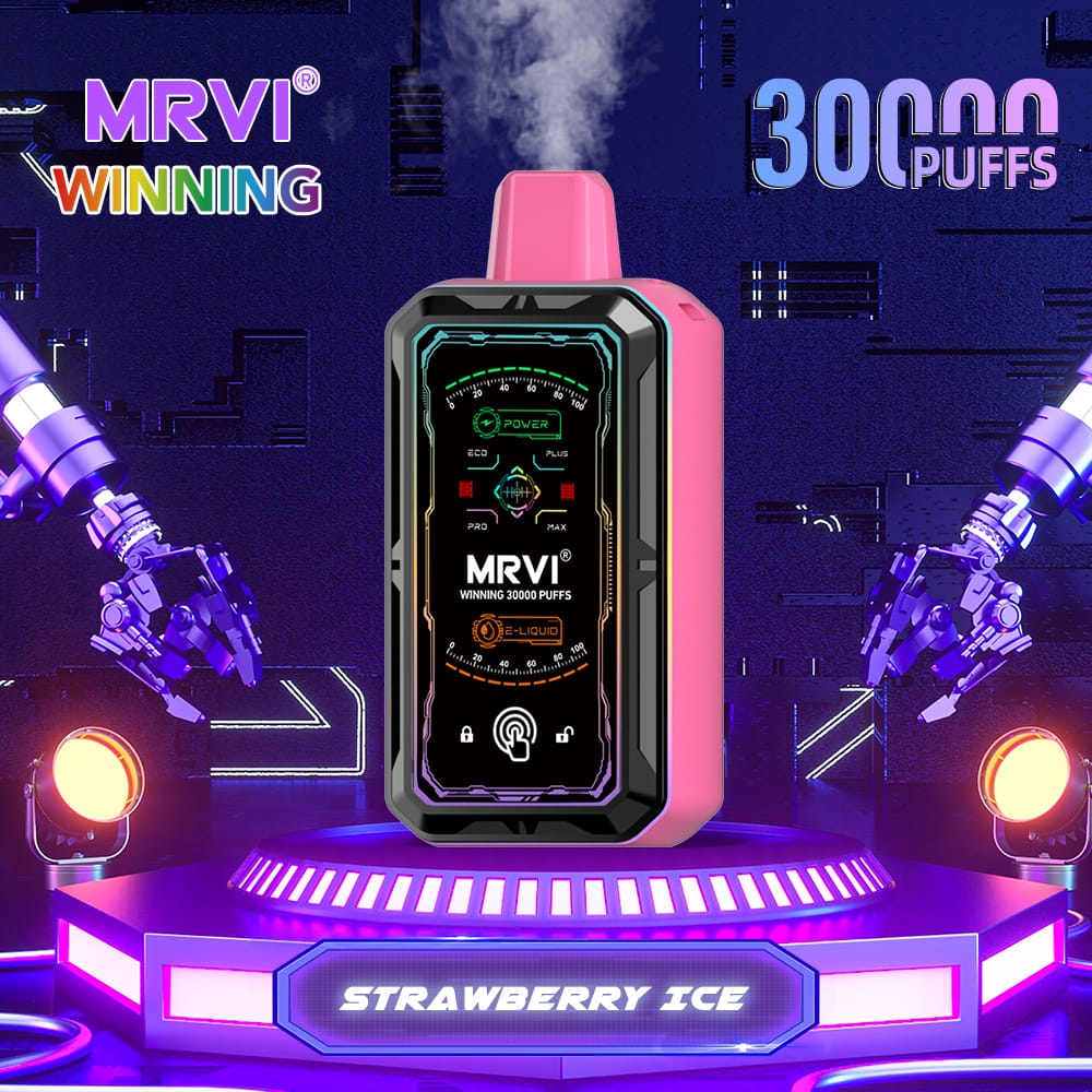 MRVI WINNING 30000 Puffs | 2%-5% nicotine, 35mL, 800mAh, bulk disposable vape - Image 2