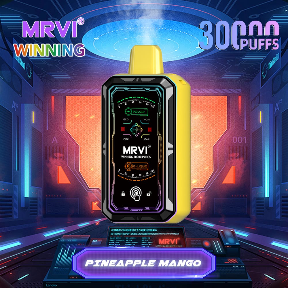 MRVI WINNING 30000 Puffs | 2%-5% nicotine, 35mL, 800mAh, bulk disposable vape - Image 4