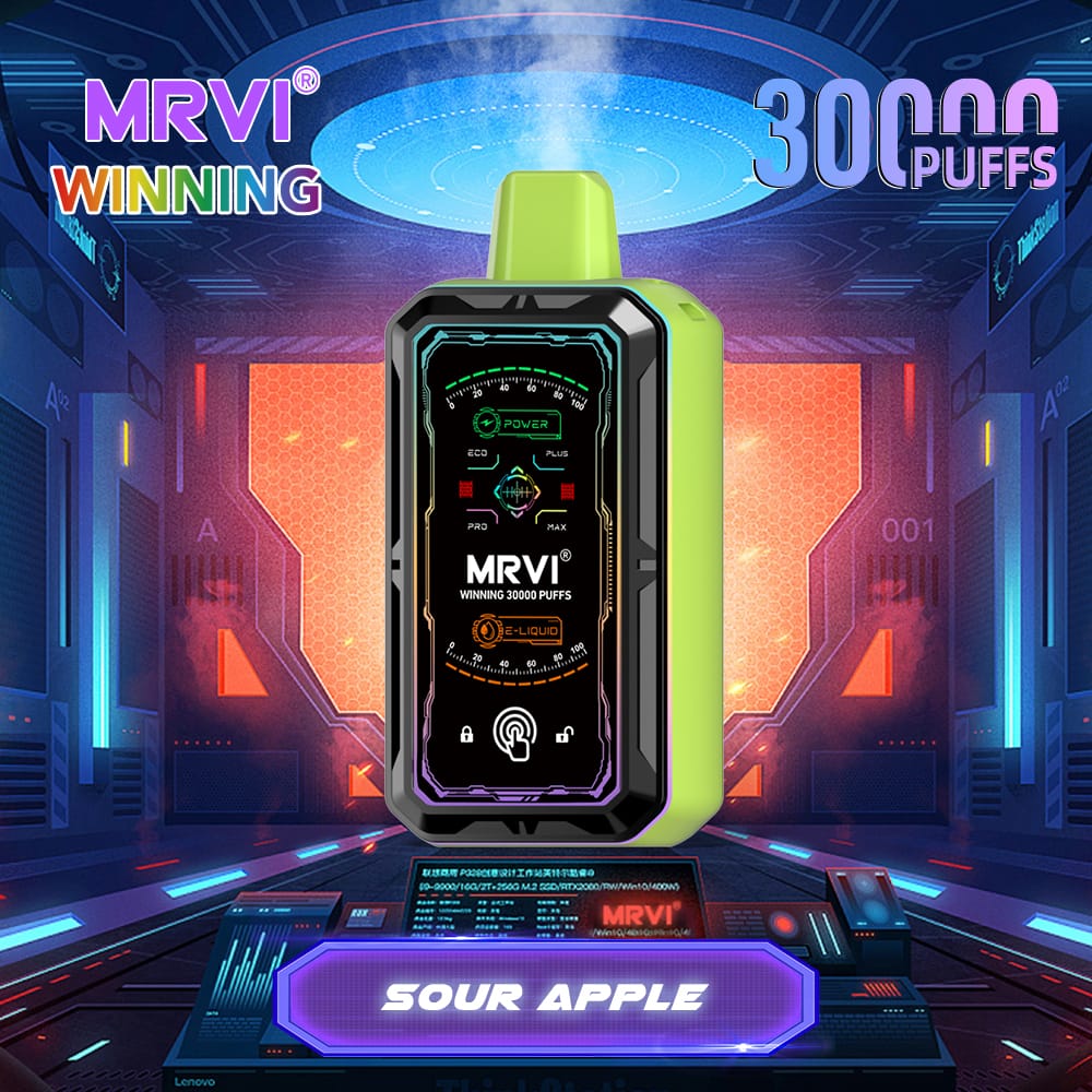 MRVI WINNING 30000 Puffs | 2%-5% nicotine, 35mL, 800mAh, bulk disposable vape - Image 9