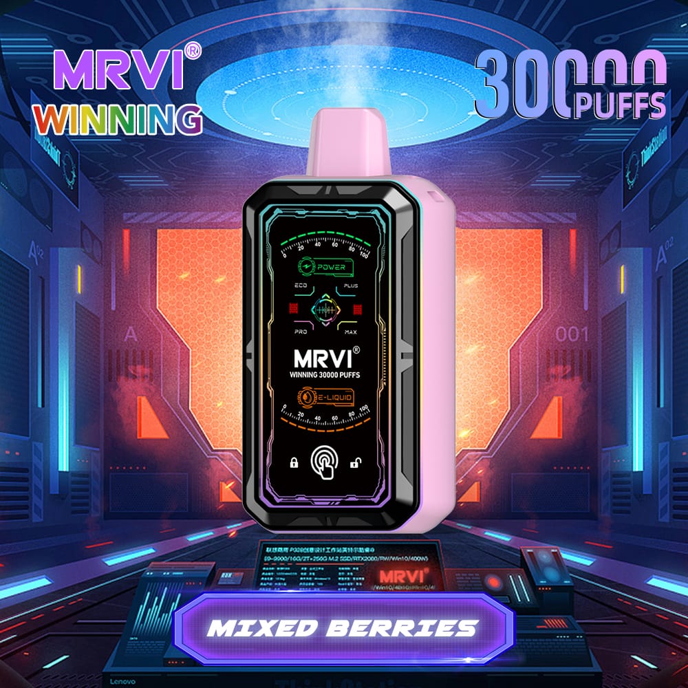 MRVI WINNING 30000 Puffs | 2%-5% nicotine, 35mL, 800mAh, bulk disposable vape - Image 10