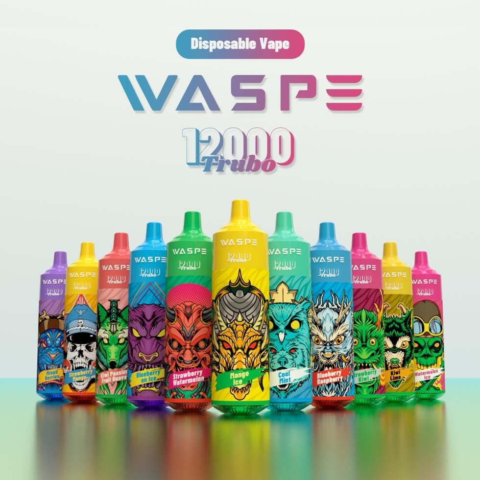 WASPE 12000 Puffs | 0%-5% nicotine, bulk disposable vape