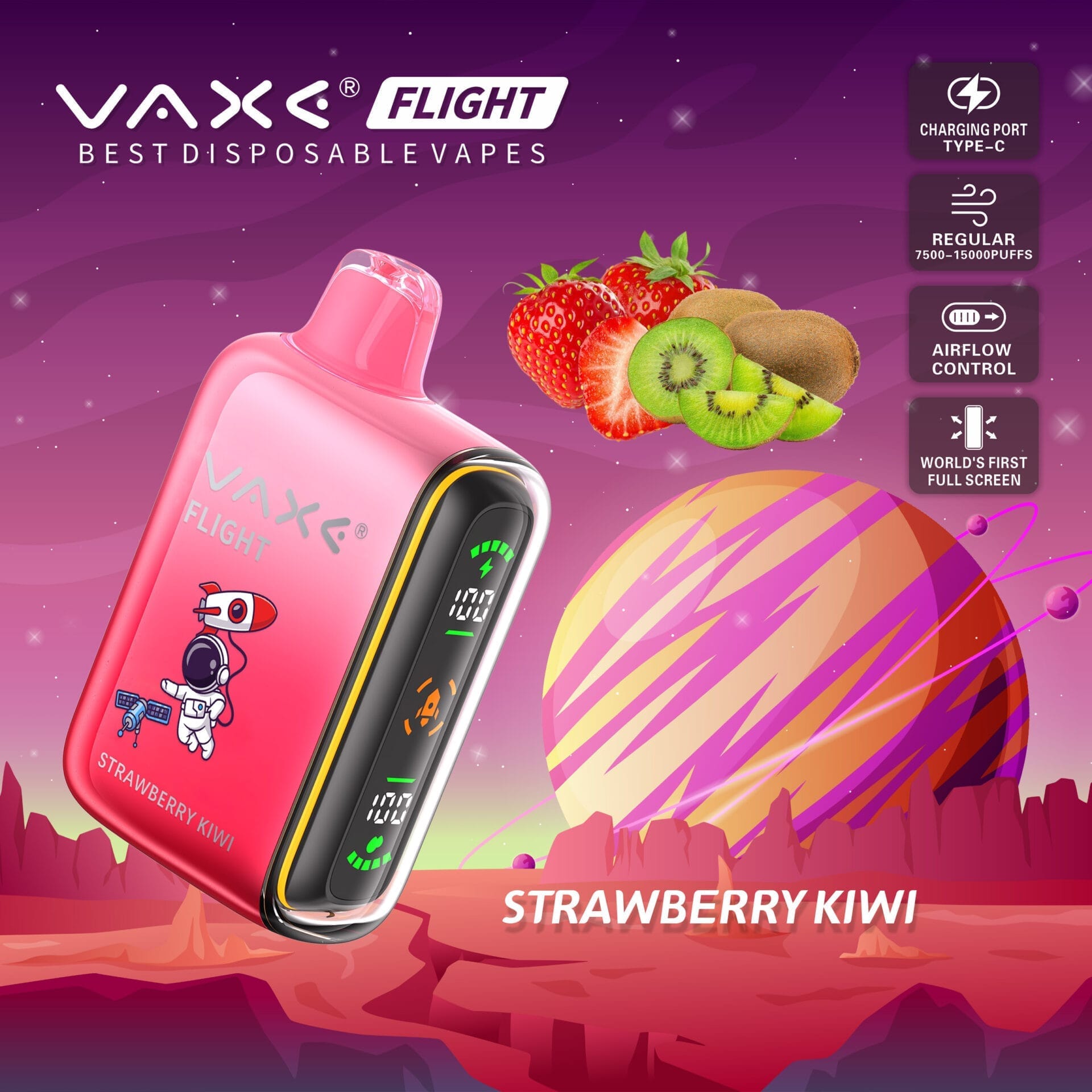 VAXE Flight 15000 Puffs | 5% nicotine, bulk buy disposable vape