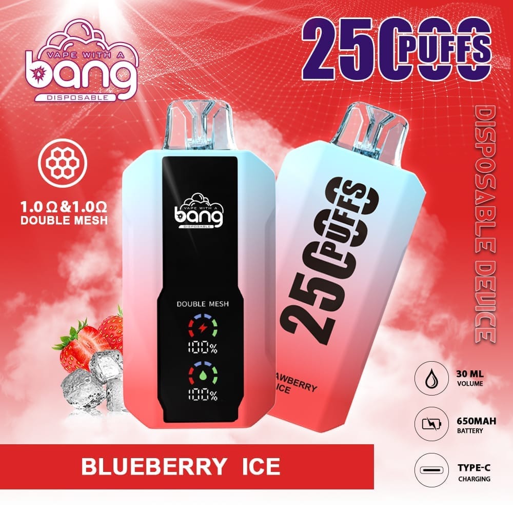 Bang 25000 Puffs | 0%-5% nicotine, 25mL, 650mAh, bulk disposable vape - Image 2