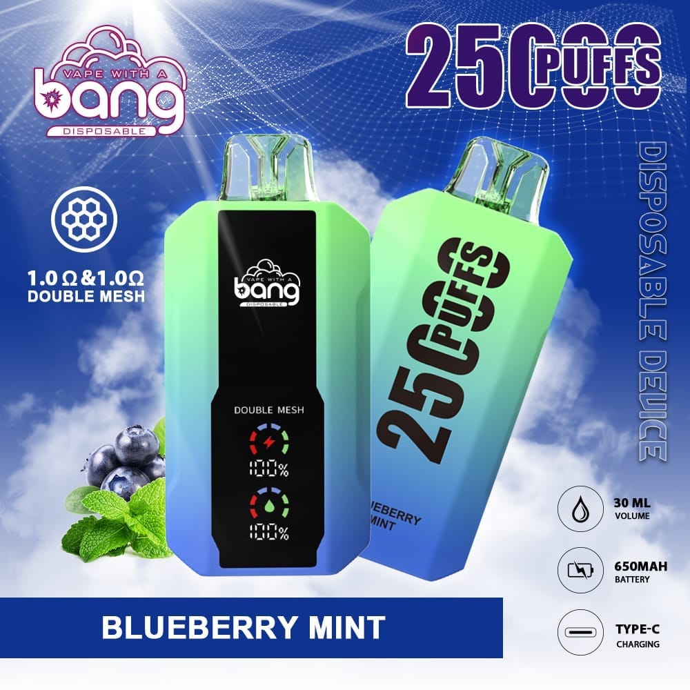 Bang 25000 Puffs | 0%-5% nicotine, 25mL, 650mAh, bulk disposable vape - Image 5