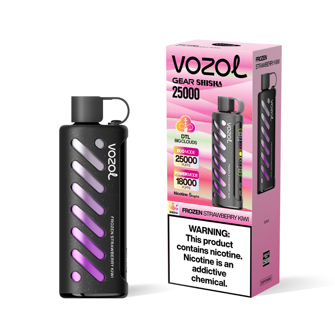 Vozol GEAR SHISHA 25000 | 25k dual mode 25000 puffs, smart screen bulk disposable vape - Image 20