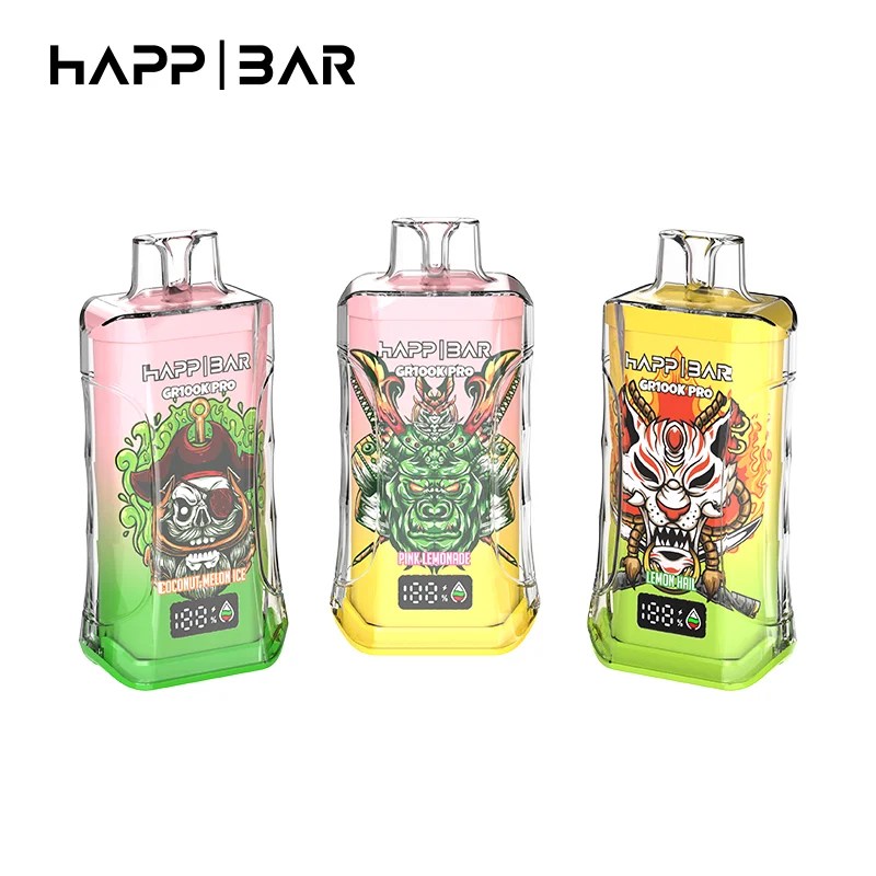 Happ Bar GR100K Pro | 100000 puffs, 56ml, mesh coil, 15 flavors, bulk disposable vape - Image 3
