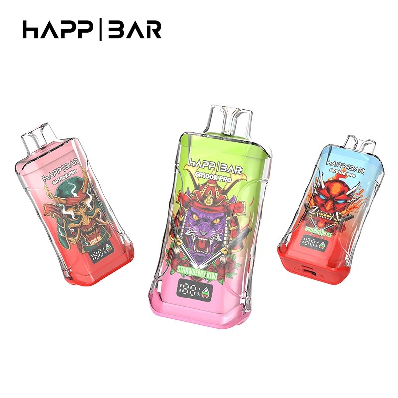 Happ Bar GR100K Pro | 100000 puffs, 56ml, mesh coil, 15 flavors, bulk disposable vape - Image 5