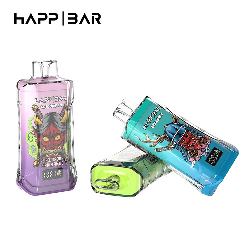 Happ Bar GR100K Pro | 100000 puffs, 56ml, mesh coil, 15 flavors, bulk disposable vape - Image 6