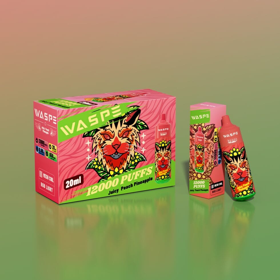WASPE 12000 Puffs | 0%-5% nicotine, bulk disposable vape - Image 11