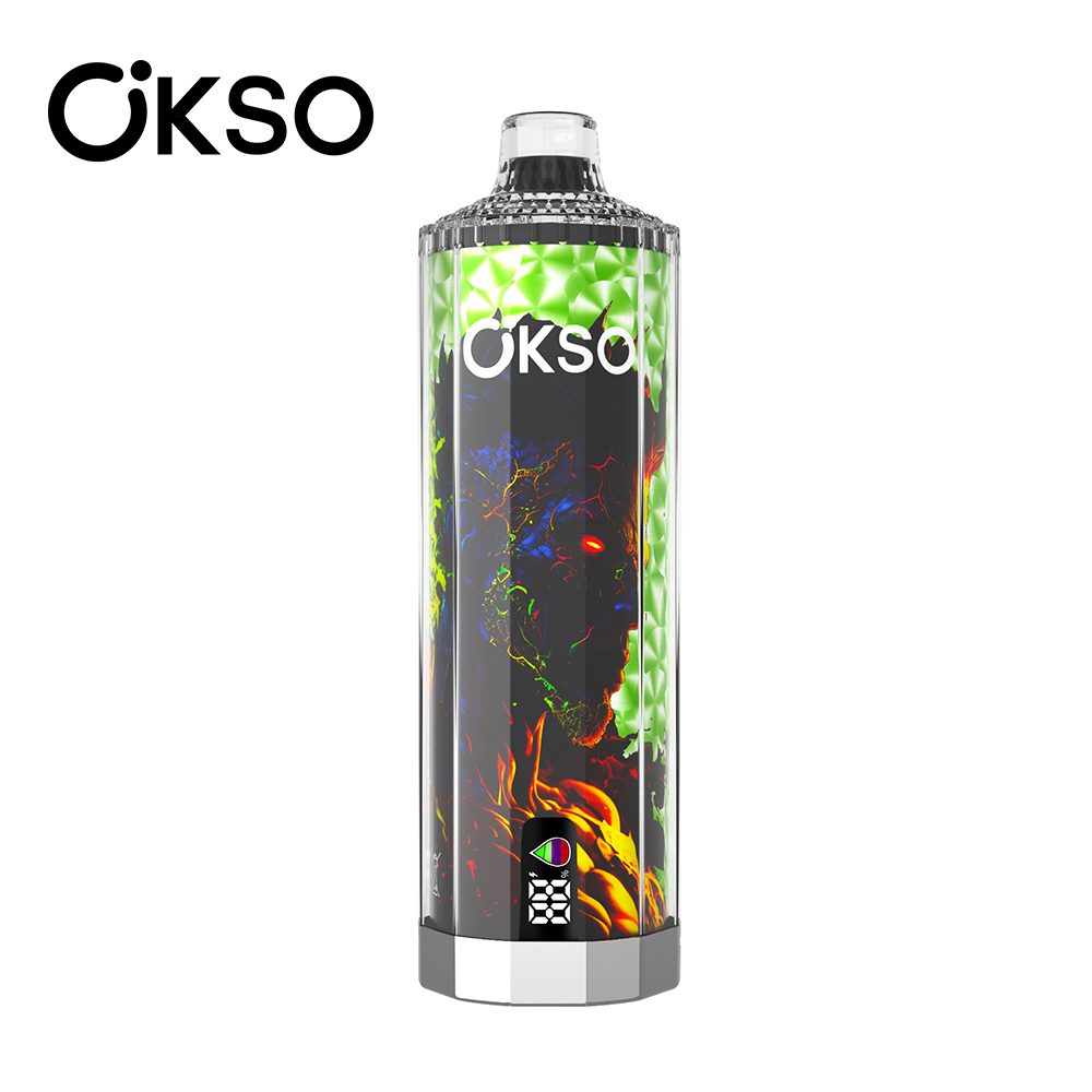 OKSO Shisha Hookah Mega 50000 Puffs | triple mesh coil, 40mL, LED display, adjustable airflow, bulk disposable vape - Image 37