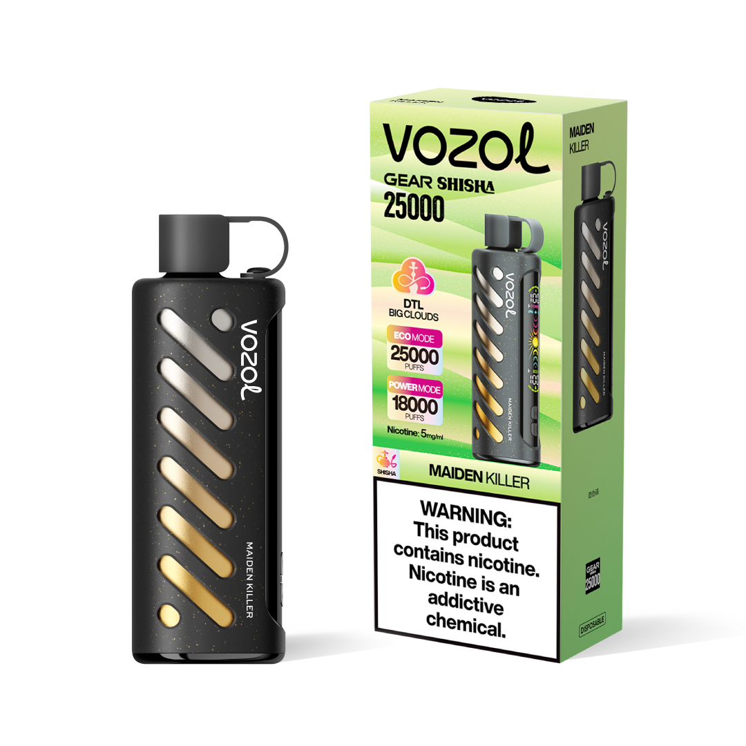 Vozol GEAR SHISHA 25000 | 25k dual mode 25000 puffs, smart screen bulk disposable vape - Image 15