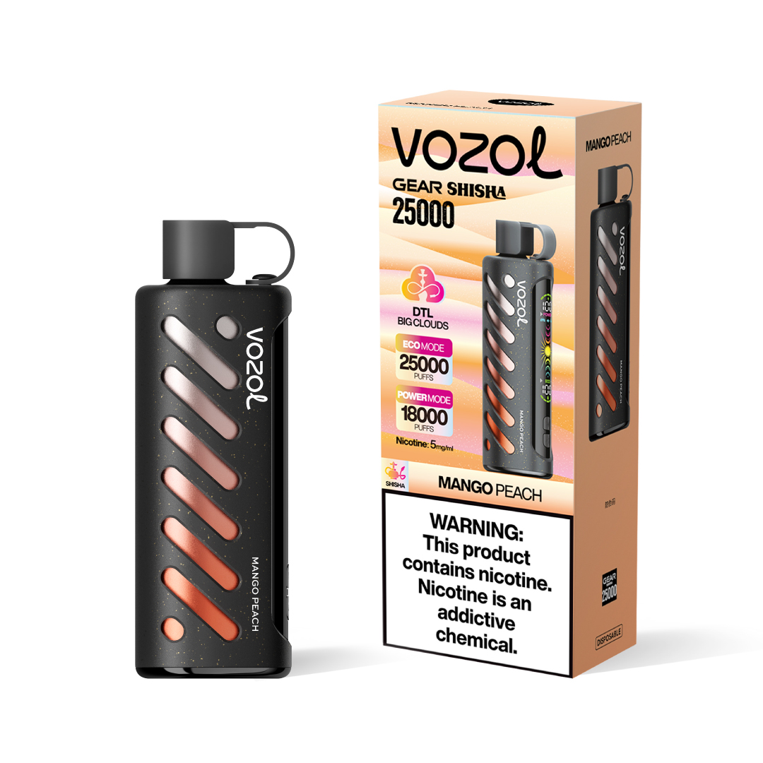 Vozol GEAR SHISHA 25000 | 25k dual mode 25000 puffs, smart screen bulk disposable vape - Image 13