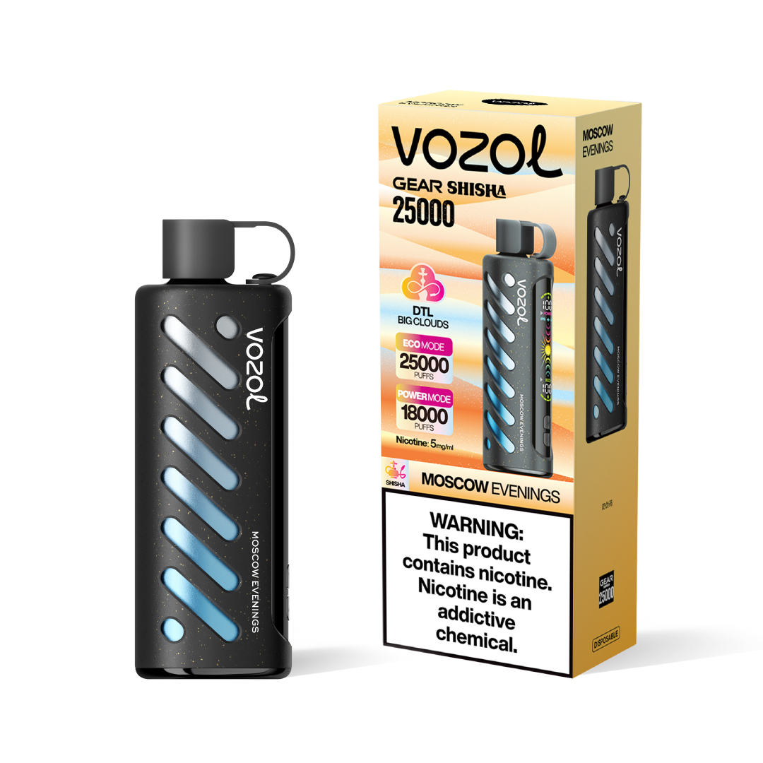 Vozol GEAR SHISHA 25000 | 25k dual mode 25000 puffs, smart screen bulk disposable vape - Image 12
