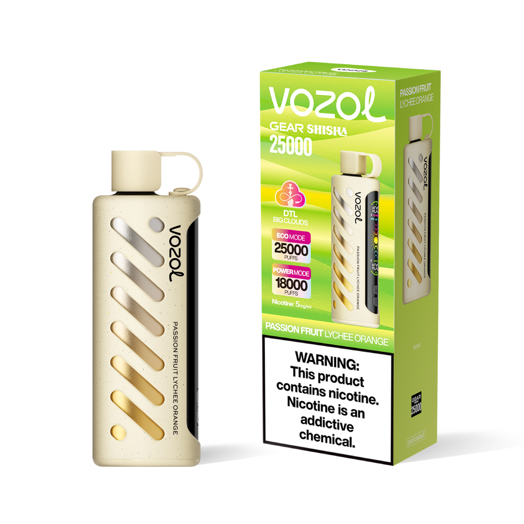 Vozol GEAR SHISHA 25000 | 25k dual mode 25000 puffs, smart screen bulk disposable vape - Image 11