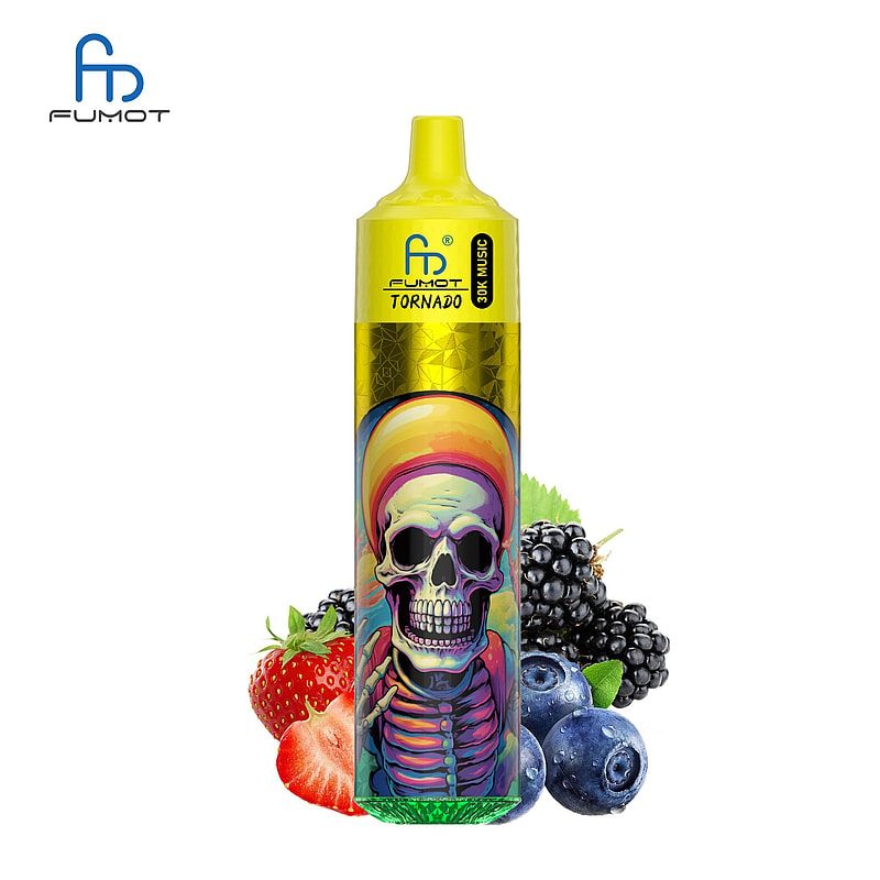 Fumot RandM Tornado 30000 Puffs | music-reactive lights, mesh coil, rechargeable bulk disposable vape - Image 3