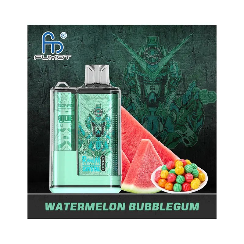 FUMOT RandM Crystal 12000 Puffs | 0%-5% nicotine, LED display, bulk disposable vape - Image 14