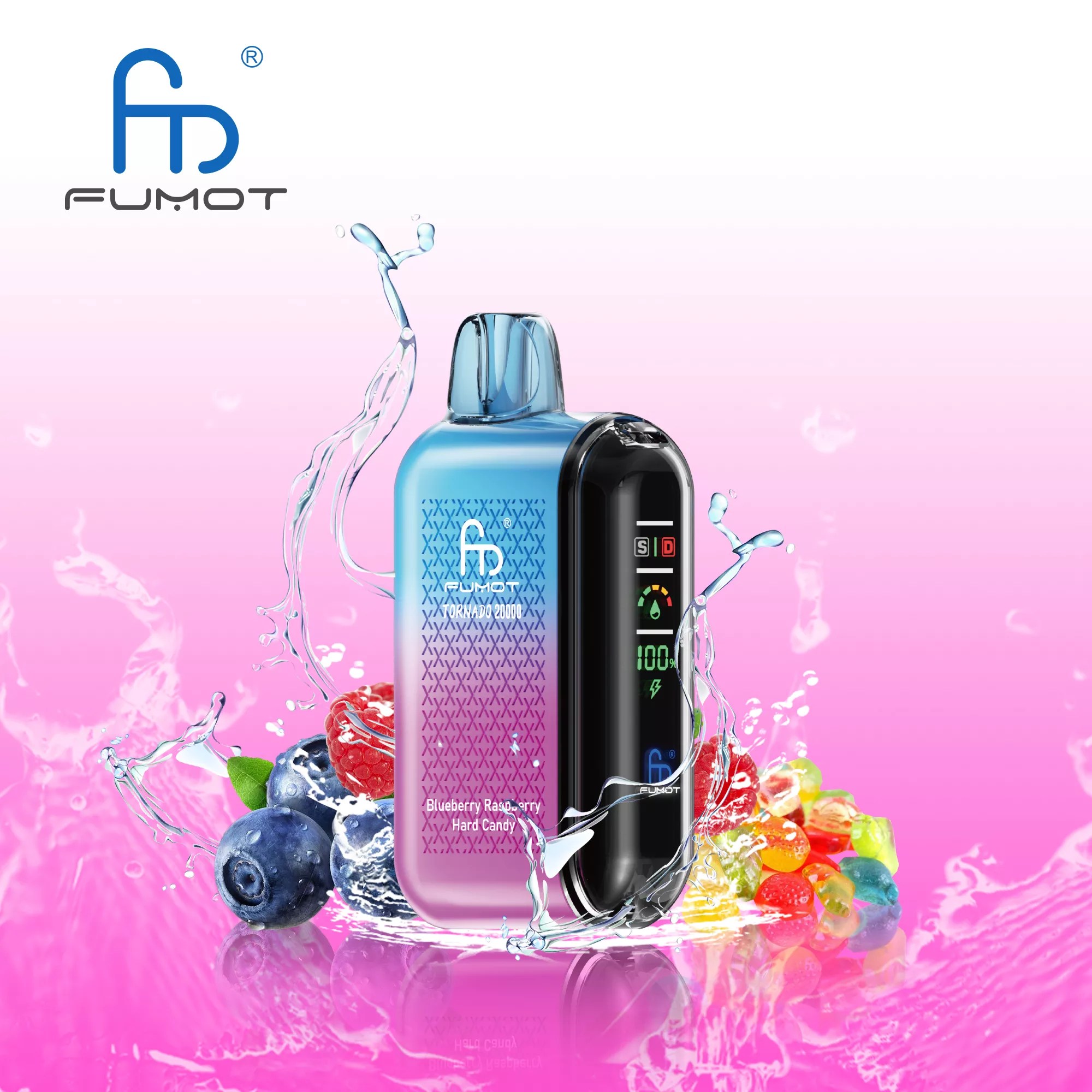 RandM Fumot Tornado 20K | 20000 puffs dual mesh bulk disposable vape - Image 4