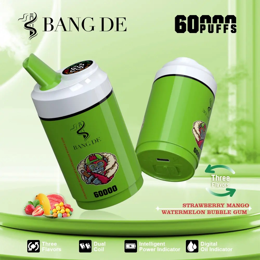Bang DE 60000 | 3-in-1 60k puffs triple flavor bulk disposable vape - Image 9