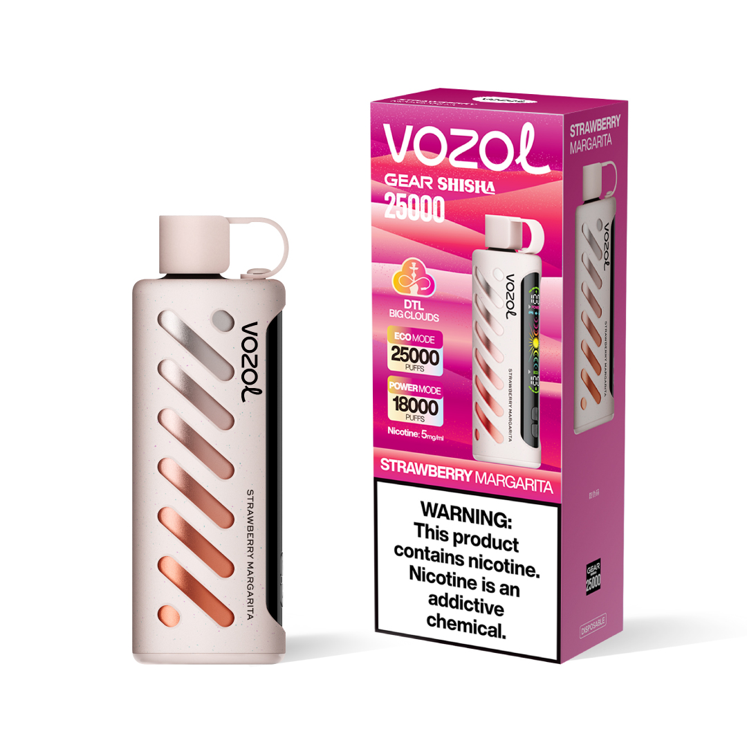 Vozol GEAR SHISHA 25000 | 25k dual mode 25000 puffs, smart screen bulk disposable vape - Image 7