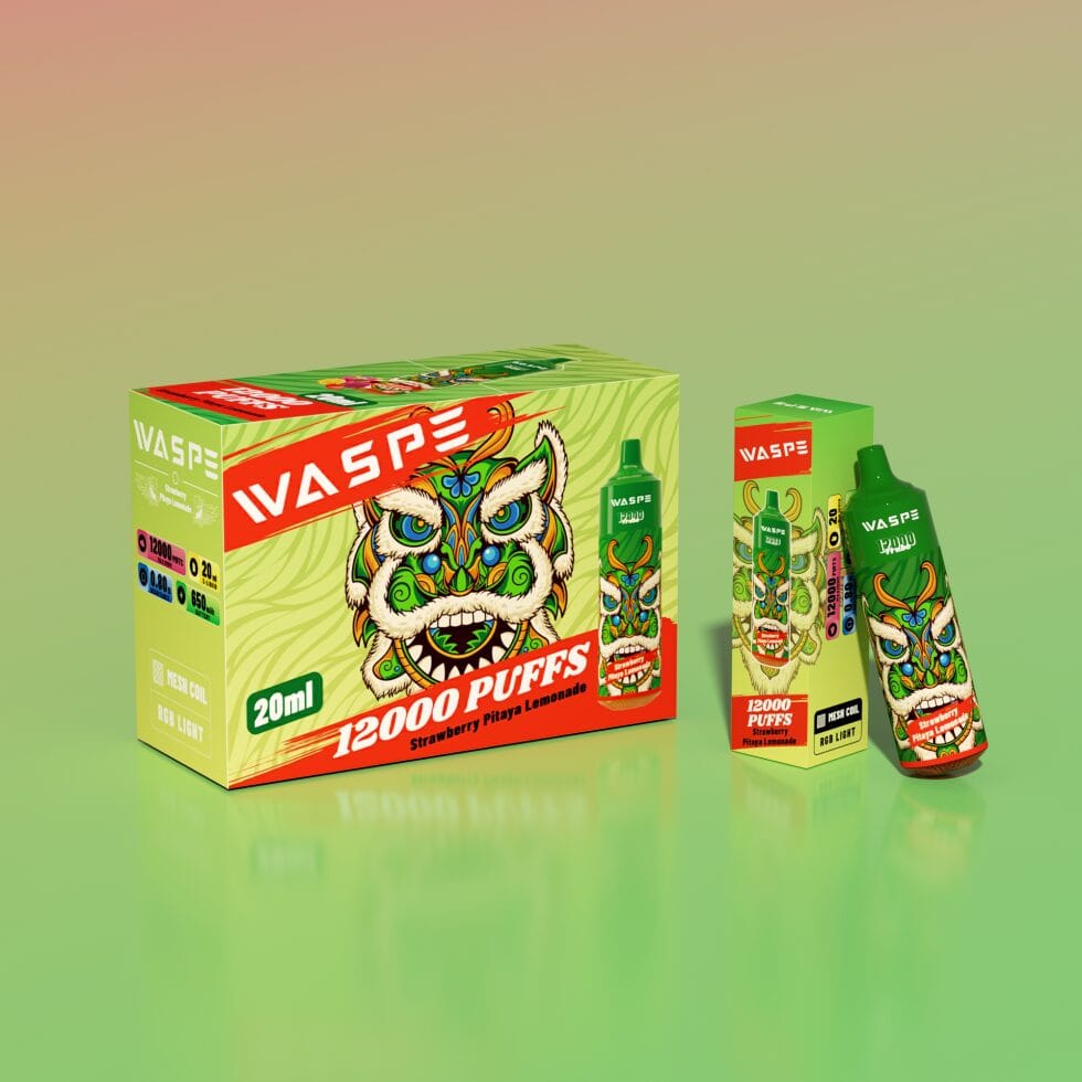 WASPE 12000 Puffs | 0%-5% nicotine, bulk disposable vape - Image 5