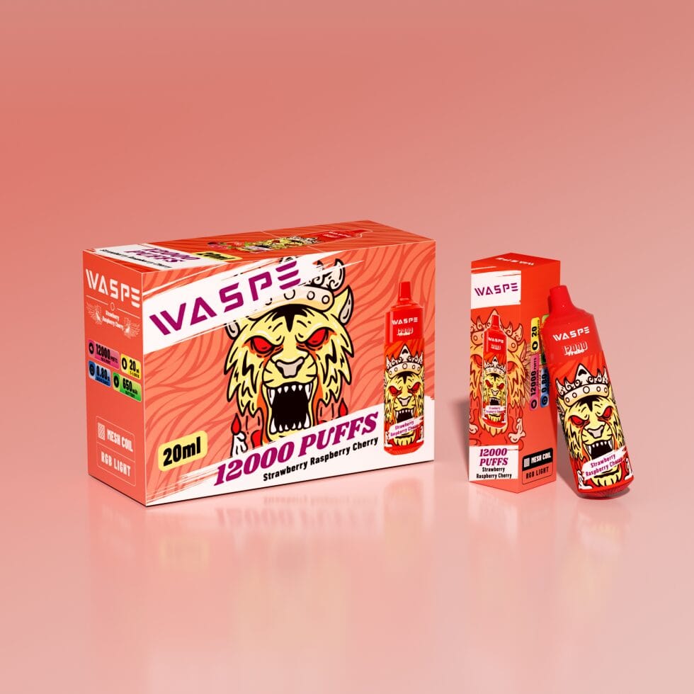 WASPE 12000 Puffs | 0%-5% nicotine, bulk disposable vape - Image 4
