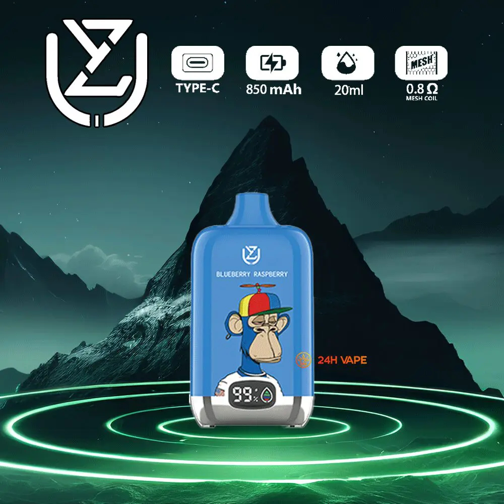 UZY Bang Digital 15K | long-lasting 15000 puffs 20ml LED display bulk disposable vape - Image 3