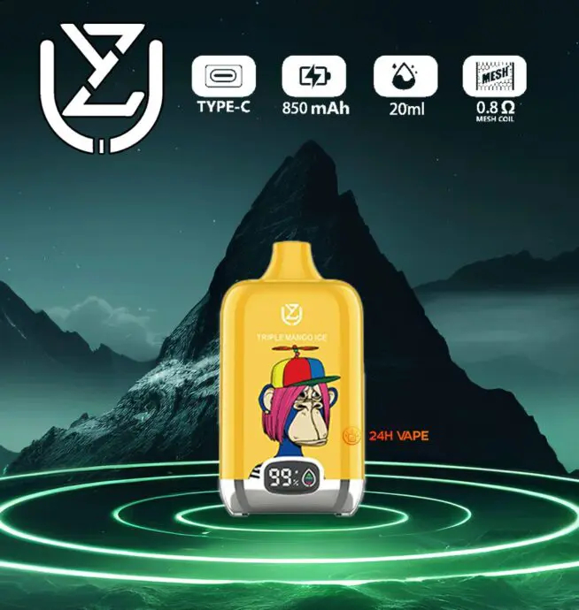 UZY Bang Digital 15K | long-lasting 15000 puffs 20ml LED display bulk disposable vape - Image 11