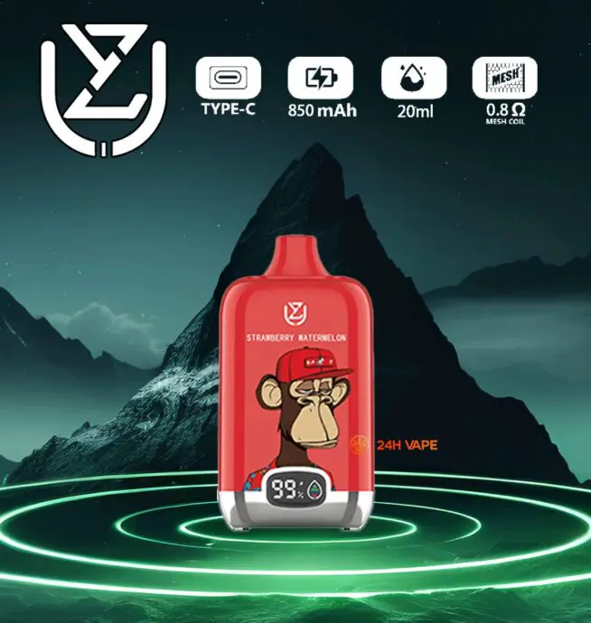 UZY Bang Digital 15K | long-lasting 15000 puffs 20ml LED display bulk disposable vape - Image 10