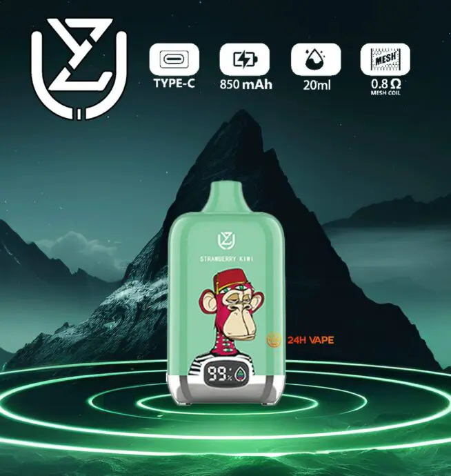 UZY Bang Digital 15K | long-lasting 15000 puffs 20ml LED display bulk disposable vape - Image 9