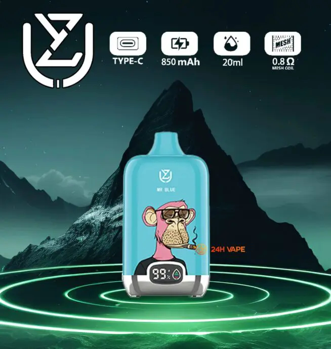 UZY Bang Digital 15K | long-lasting 15000 puffs 20ml LED display bulk disposable vape - Image 6