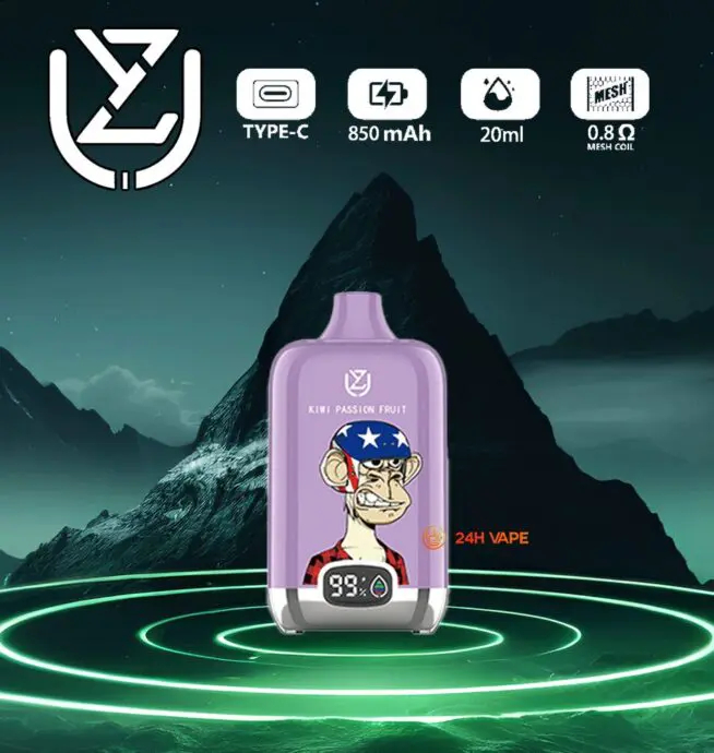 UZY Bang Digital 15K | long-lasting 15000 puffs 20ml LED display bulk disposable vape - Image 5
