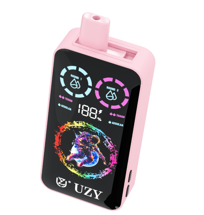 UZY Tornado 30K | dual-flavor RGB display 30000 puffs 40ml mega tank bulk disposable vape - Image 6