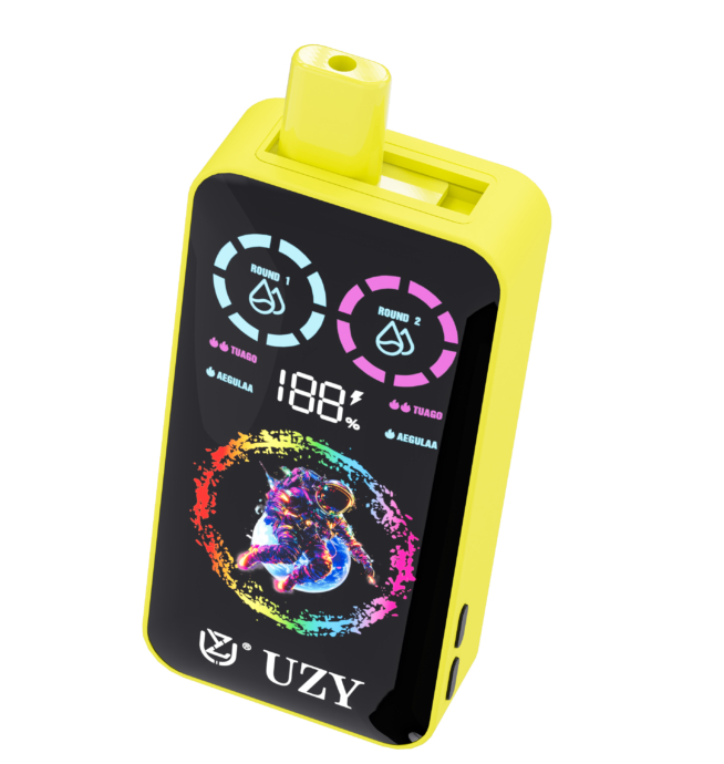UZY Tornado 30K | dual-flavor RGB display 30000 puffs 40ml mega tank bulk disposable vape - Image 4