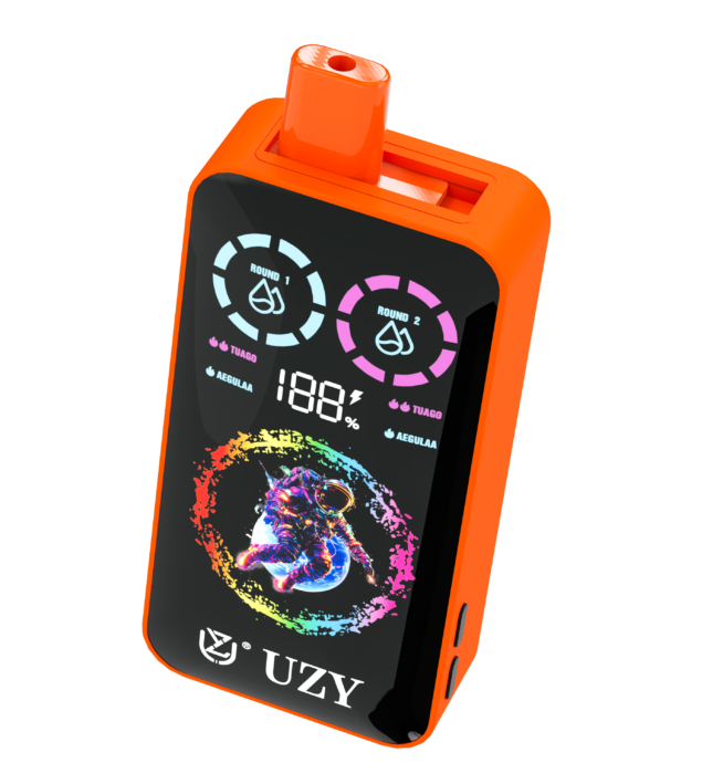 UZY Tornado 30K | dual-flavor RGB display 30000 puffs 40ml mega tank bulk disposable vape - Image 13