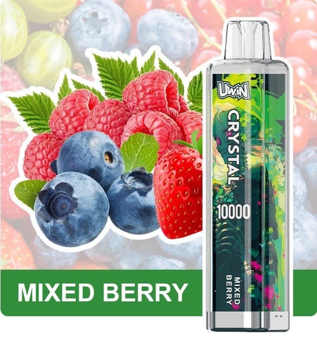 Uwin Crystal 10K | 10000 puffs, 0-5% nicotine, wholesale bulk disposable vape - Image 15