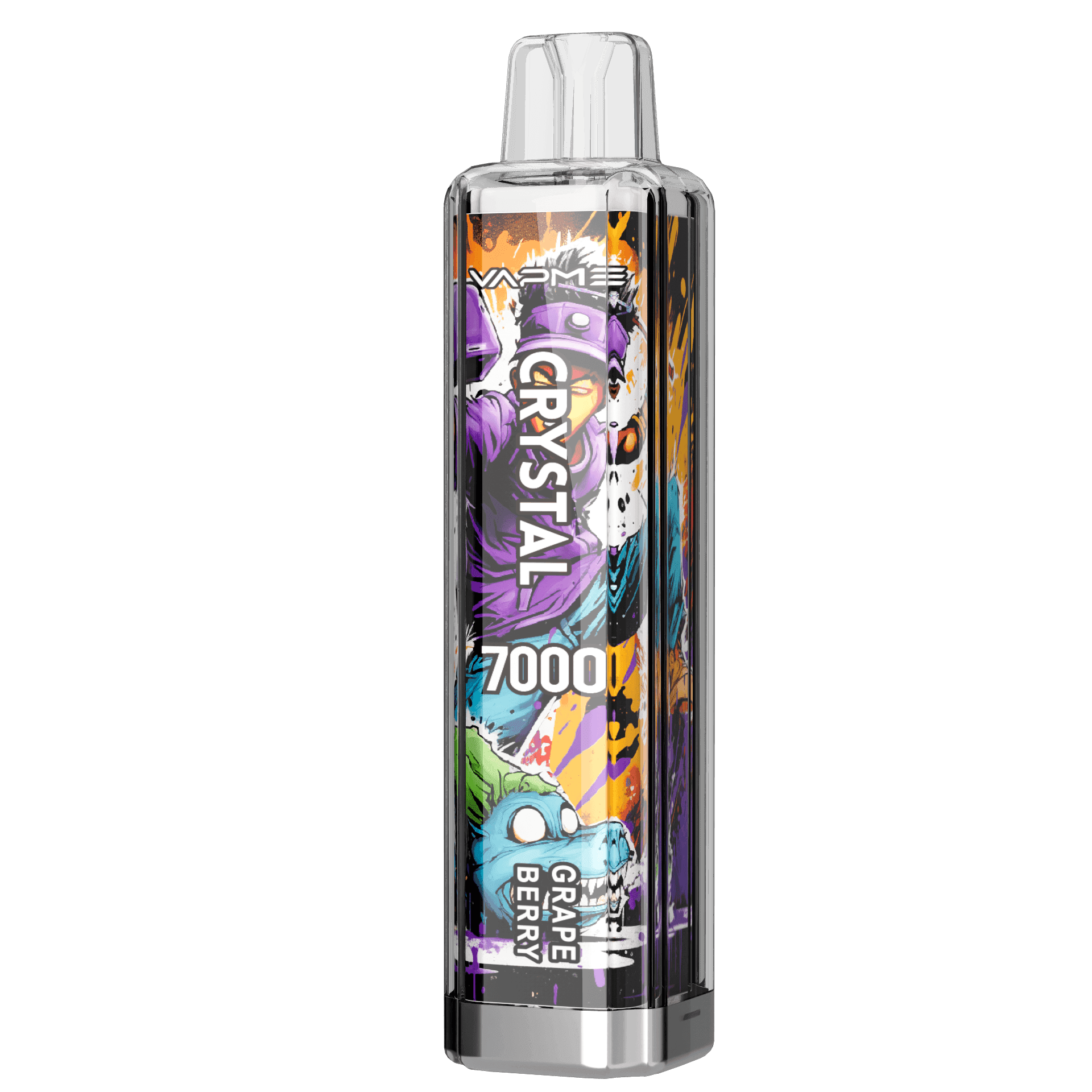 VAPME Crystal 7000 Puffs | 0%-5% nicotine, 14mL, 650mAh, bulk disposable vape - Image 3