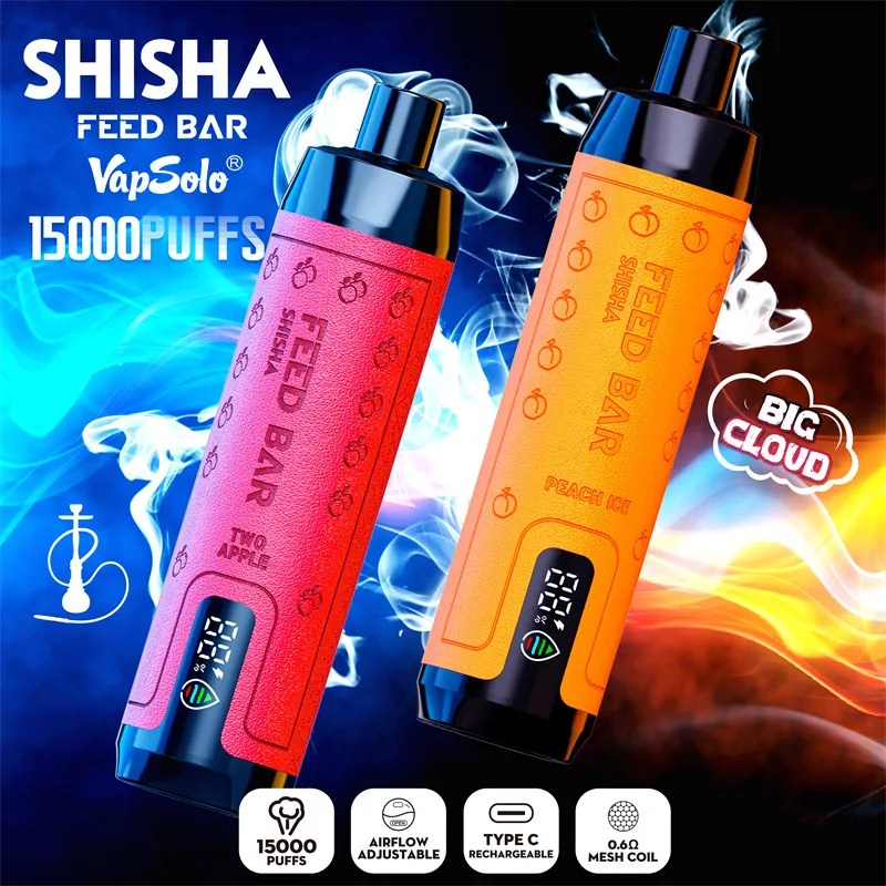 Vapsolo FEED BAR Shisha 15000 Puffs | 25mL, bulk disposable vape - Image 11